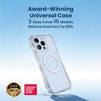 Coque de téléphone universelle magnétique sans fil pour chargement, compatible avec les modèles 17/16/15/14/13/12 Pro Max, en TPU avec absorption des chocs 3M