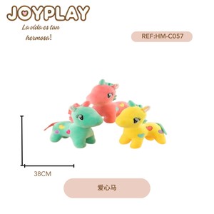 Peluche de Caballo Hecho a Mano, Lindo y Moderno, Bolsa de Peluche de Anime Personalizada ODM, Material de Poliéster y Algodón, Relleno de Algodón PP - Product Image 1