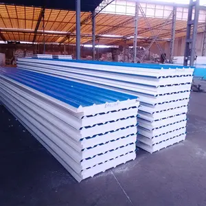 HengXing commercio all'ingrosso della fabbrica di plastica upvc isolamento termico foglio di coperture a prova di muffa pvc pannello del tetto