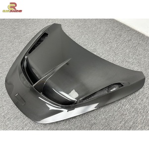 Dry Full Carbon Fiber Car Vorstein Style <b>Bonnet</b> Hood Without Hood <b>Vent</b> for Mclaren 720S 2015-2018 Carbon Hood - Product Image 2