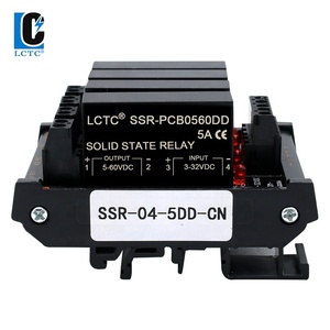<strong>4</strong>-<strong>Channel</strong> Solid State <strong>Relay</strong> Module with DC Control Sealed Installation Guide Rail Positive/Negative Multi-Style AC/DC Protection - Product Image 4