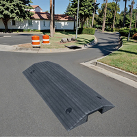 Protecteur de bosse de vitesse 1 canal protecteur de câble en plastique Bosses durables pour une application routière