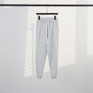 Kordelzug-Jogginghose für Damen mit Knöchelbündchen, Hochgeschnittene Weite Hose mit Taschen, Lässige Sport- und Fitnesshose - Product Image 3