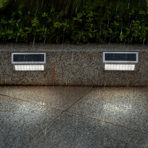 Lámpara Solar LED para Escaleras, Iluminación Exterior para Caminos, Resistente al Agua IP65, para Jardín, Patio, Escalones, Terraza, Entrada de Vehículos DS-SL3-9L - Product Image 4