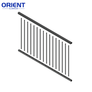 Nuevo Poste <span class=keywords><strong>de</strong></span> Aluminio <span class=keywords><strong>de</strong></span> Diseño Simple para Barandilla <span class=keywords><strong>de</strong></span> Jardín, Balcón o Valla Exterior - Product Image 5