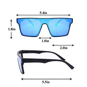 Lunettes de soleil polarisées de sécurité de haute qualité avec logo personnalisé, protection UV400, mode outdoor, pour la promotion sportive - Product Image 2