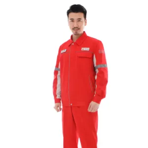 New Style Customized Long Sleeves Overall Uniform for Sinopec Corporation in High Grade Quality
