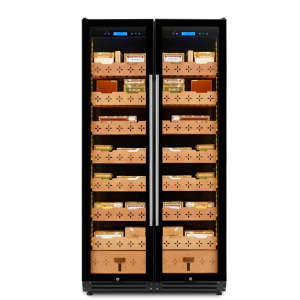 Humidor para Cigarros NE-175-8 Comercial, con Doble Puerta de Vidrio, Gran Tamaño, con Función de Eliminación de Amoníaco - Product Image 3