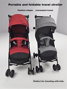 <span class=keywords><strong>Poussette</strong></span> tout-terrain compacte pliable en un clic JXB de haute qualité et confortable pour les voyages - Product Image 3