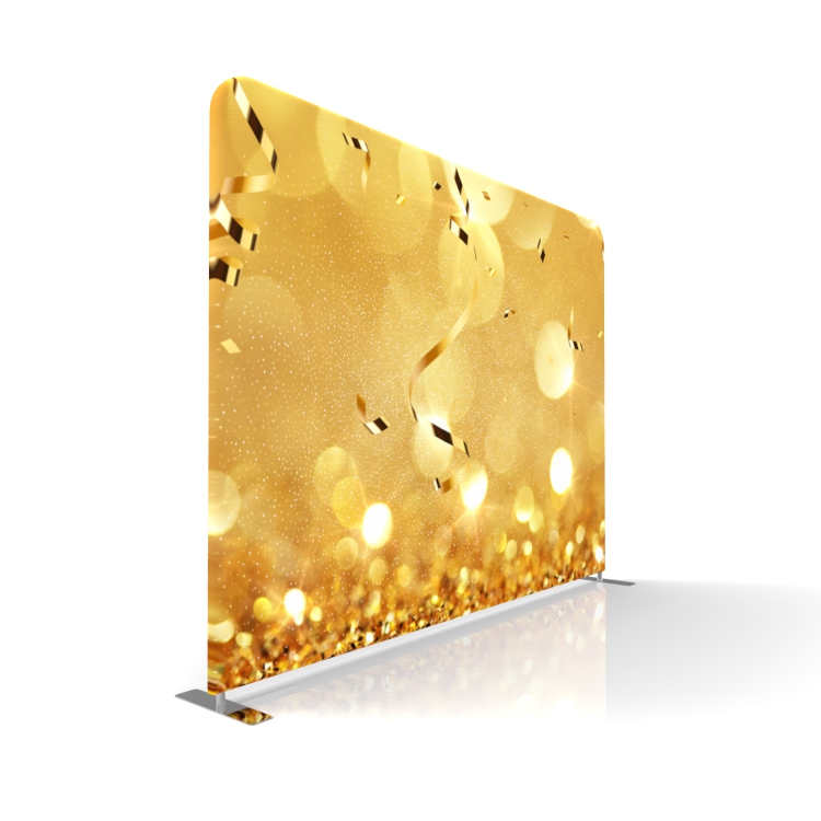 Свадебный декор для вечеринки 8 футов/10 футов/20 футов под заказ алюминиевая Натяжная ткань наволочка стойка для фона