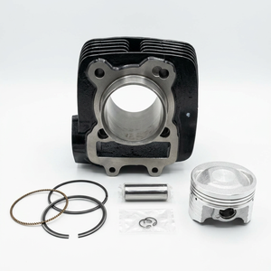 Kit de bloc-cylindre de moteur de moto TVS Star 110 de haute qualité, taille standard 53,50 mm, avec jeu de segments de piston standard OEM - Product Image 2