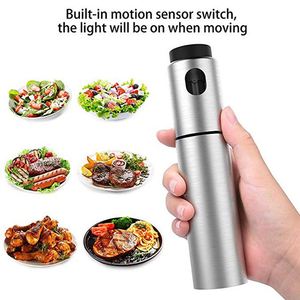 Good Quality Portable One Hand Operate <b>Oil</b> Vinegar Spray / Stainless Steel Spray Oli <b>Bottle</b> - Product Image 5