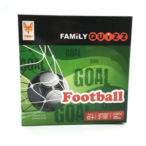 Fabricant <span class=keywords><strong>de</strong></span> <span class=keywords><strong>jeux</strong></span> <span class=keywords><strong>de</strong></span> cartes personnalisé Jeu <span class=keywords><strong>de</strong></span> football avec cartes à jouer et jetons pour enfants - Product Image 2