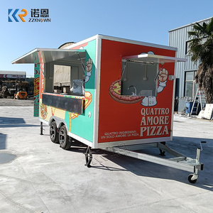 Remolque de Comida Móvil para Pizza en Oferta, Remolque Comercial de Comida Callejera con Horno, Remolque de Catering Totalmente Equipado - Product Image 3