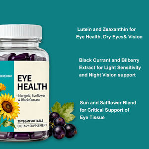 Suplemento de Cápsulas Blandas Herbales de Alta Calidad que Contiene Extractos Herbales de Aceite de Girasol y Cártamo, Sin GMO y Sin Gluten - Product Image 2