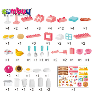 Set di Costruzioni Fai-<span class=keywords><strong>da</strong></span>-Te <span class=keywords><strong>da</strong></span> 78 Pezzi, Gioco di <span class=keywords><strong>Cucina</strong></span> per Bambini - Product Image 2