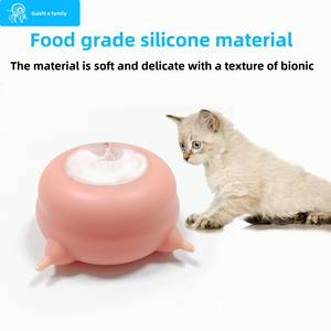 Fabricant d'outil d'alimentation en silicone souple et durable <span class=keywords><strong>anti</strong></span>-étouffement pour animaux de compagnie, <span class=keywords><strong>dispositif</strong></span> d'aspiration de lait maternel réaliste et écologique pour animaux de compagnie - Product Image 5
