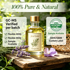 Aceite Esencial <span class=keywords><strong>de</strong></span> Estragón <span class=keywords><strong>de</strong></span> Alta Calidad, Aceite Esencial Herbal Natural para Cosméticos, Perfumes, Aromatizantes para el Hogar, Venta al por Mayor <span class=keywords><strong>de</strong></span> Fábrica OEM ODM - Product Image 1