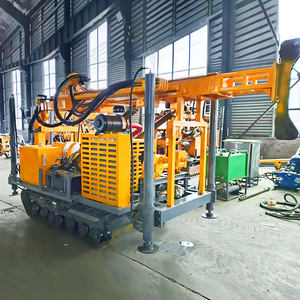 آلة حفر آبار المياه ذات المحرك العلوي لأخذ عينات اللب، آلة حفر متنقلة زاحفة JDL لآبار المياه - Product Image 5