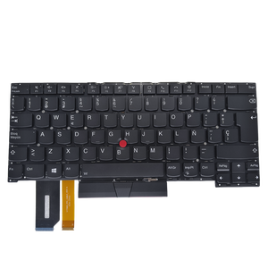 SP español con Teclado retroiluminado para portátil Lenovo <span class=keywords><strong>Thinkpad</strong></span> X1 Extreme 3rd Gen T14s Gen1 P1 Gen 3 T490S T495S SN20W85541 - Product Image 1