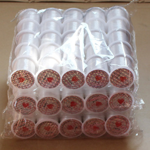 0.2-0.8mm高強度透明クリスタルフィッシングライン非弾性プラスチックDIYジュエリーコード - Product Image 6