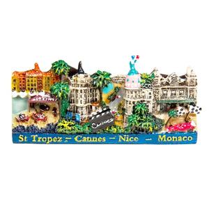 来样定做法国巴黎3D树脂工艺冰箱贴阿姆斯特丹赫尔辛基家庭厨房装饰旅游纪念品系列 - Product Image 3