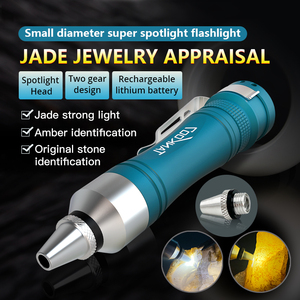 TANK007 J568 Jewelry Identification <strong>Flashlight</strong> Professional Jade Gem Appraisal <strong>Torch</strong> Light LED Stone Leak Detection <strong>Flashlight</strong> - Product Image 2