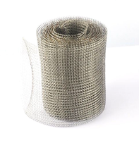Maille métallique tricotée en acier inoxydable personnalisée pour la séparation du gaz et de l'huile et la protection contre la brume