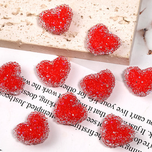 Popular 20mm Rhinestone Fudge acrílico cuentas sueltas DIY accesorios de cadena de teléfono móvil - Product Image 6