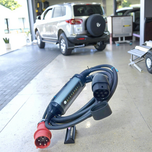 New 32A 7.6KW Electric Vehicle Car Charger Evse Wallbox 11KW 22KW 3-Phase Type2 <strong>Cable</strong> IEC 62196-2 Movable Charger - Product Image 6