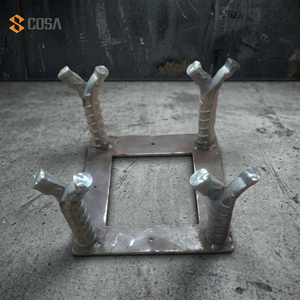 Boulon d'ancrage zingué Cosa pour béton, filetage M16, longueur 70 mm, capacité 150 livres (5 000 lb), résistance à la cisaillement, métrique, argenté - Product Image 4