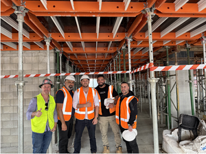 วัสดุก่อสร้างที่เป็นรูปธรรมระบบแม่พิมพ์คอนกรีตแบบหล่อพื้นผนังแบบหล่อสำหรับการก่อสร้างสีเขียว - Product Image 5