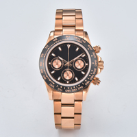 Montre de luxe pour homme, montre de loisirs et d'affaires, mouvement mécanique automatique, bracelet en acier inoxydable, montres de créateur