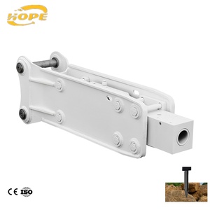 مطرقة هيدروليكية مثبتة على حفارة الأمل SB45 لعمليات التعدين وصيانة البنية التحتية - Product Image 1