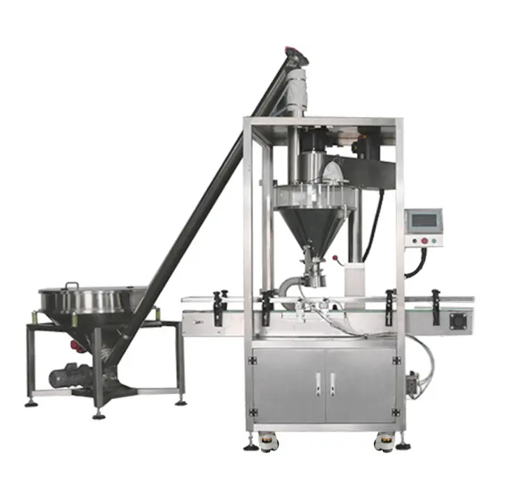Semi Automatic Micro Dosing / Powder Filling Machine / Auger Filler and Weigher / Screw Conveyor price