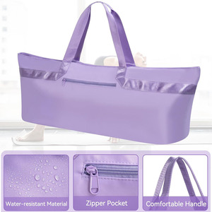 Échantillon gratuit Sac de sport personnalisé à séparation sec/humide Sac de yoga Oxford Sac de sport chaud Sac de voyage portable - Product Image 6