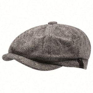 Gorra Newsboy de 8 Paneles con Diseño Espiga de Moda para Hombre, Precio Mayorista Económico - Product Image 2
