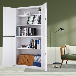 2025 nuevo diseño moderno, armario de oficina de Metal de acero blanco, armario de almacenamiento de archivos, archivador para el hogar, oficina, escuela, uso en Hotel - Product Image 5