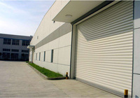 Porte de sécurité automatique en aluminium résistante au vent avec grande ouverture pour supermarché