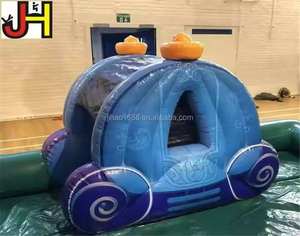 Château gonflable amusant sur le thème de <span class=keywords><strong>la</strong></span> forêt, <span class=keywords><strong>parc</strong></span> d'attractions gonflable pour enfants, château gonflable avec piscine à balles pour tout-petits - Product Image 4