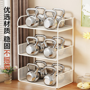 Tabletop Mug Holder 3 Tier Metal Storage Rack For Coffee Water Cups <b>Desk</b> Organizer <b>Large</b> Capacity Multi Purpose - Product Image 5