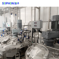 Système de mélange automatique de poudre de magnésie SOPHON à diaphragme en céramique nano de type fermé en acier inoxydable pour ligne de pulvérisation stable avec batterie