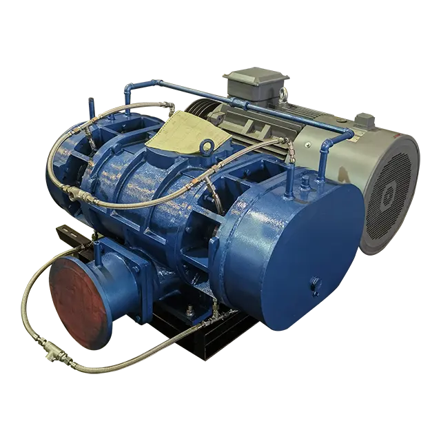Série RSR três impulsoras raízes do compressor usadas para tratamento de águas residuais raízes do compressor shangu