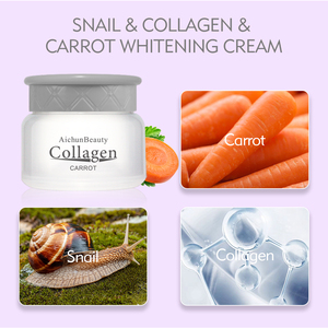 Của phụ nữ ốc & cà rốt Collagen Mặt Kem THẬM CHÍ da giai điệu nếp nhăn giảm hydrat hóa & dưỡng ẩm Lotion - Product Image 5