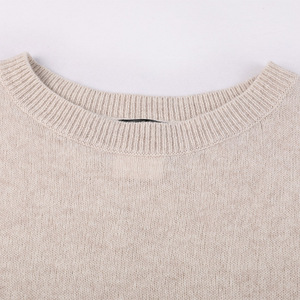 เสื้อถักแฟชั่นฤดูใบไม้ร่วงของผู้หญิงเสื้อสเวตเตอร์ถักแขนสั้นแบบสวมหัวธรรมดาและเสื้อยืดเสื้อถักสำหรับผู้หญิง - Product Image 6