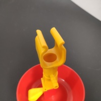 Mini tasse d'abreuvement automatique de poulet avec l'adaptateur en plastique ou d'acier inoxydable pour l'équipement d'eau potable de volaille