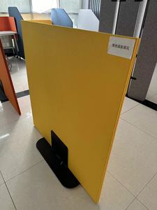 Paneles Acústicos Modernos Ecológicos con Diseño de Modelo 3D para Divisiones de Oficina, Biombos Insonorizantes Recubiertos de Tela - Product Image 5