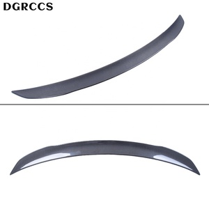 Aileron arrière style AMG en fibre de carbone polie W118 C118 2019-2024, installation par ruban adhésif - Product Image 2