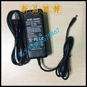 Bsgpower 12V 5A <b>Power</b> <b>Adapter</b> 60W DC Output For LED Strip Lights <b>US</b> Plug Natural Cooling - Product Image 5