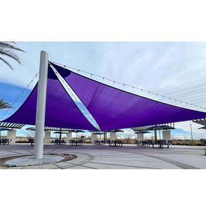 Toldo de Sombra HDPE, Triangular, para Camping, Protección Solar, Cubierta Exterior Impermeable, para Paisajes - Product Image 4